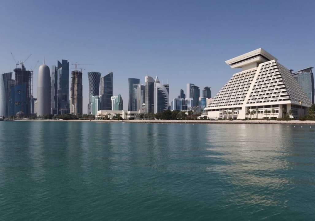 Cityscape of Doha, Qatar