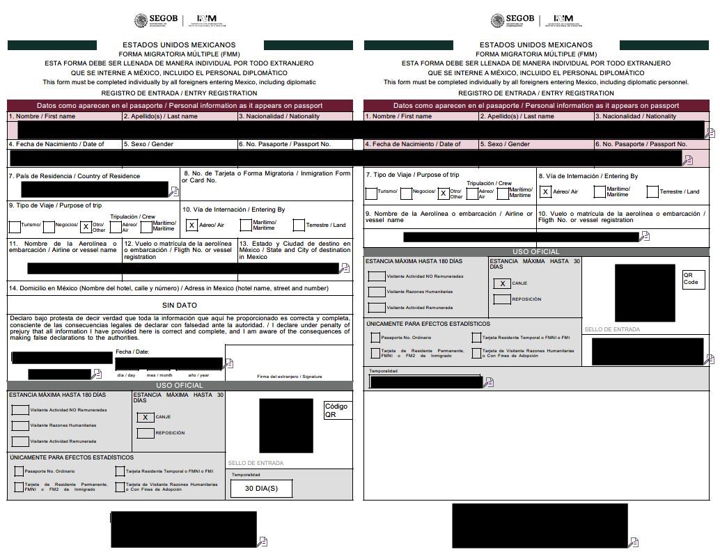 Learn About Your Mexico Visitors Permit, FMM