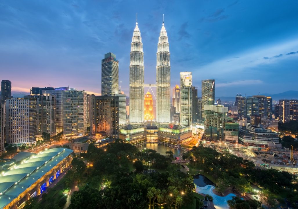 Kuala Lampur at night