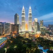 Kuala Lampur at night