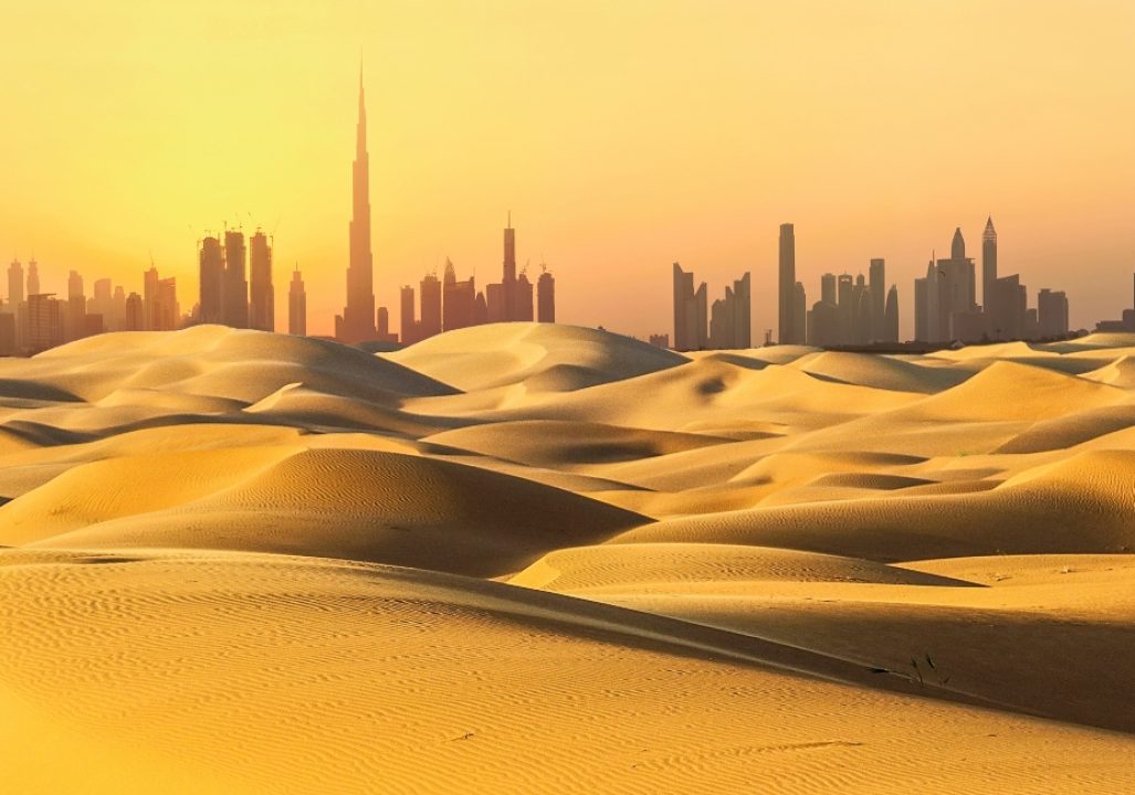 Sand dunes and skyline 1100x650