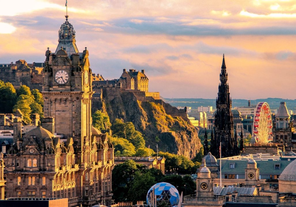Edinburgh skyline 1100x650