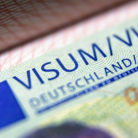 German visa close up 1100x650
