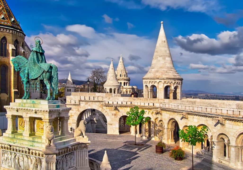 Fisherman's Bastion in Budapest, Hungary