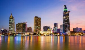 Ho Chi Minh City skyline