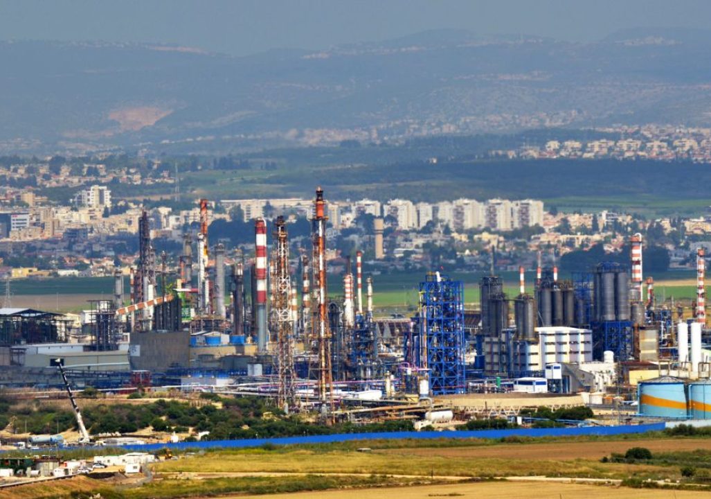 Oil and gas facility, Tel Aviv, Israel