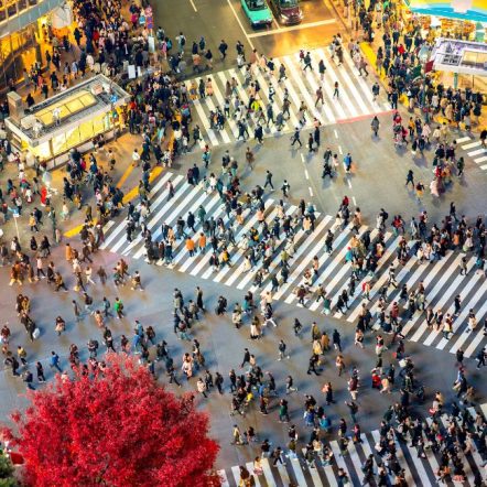 Shibuya crossing, Tokyo, Japan