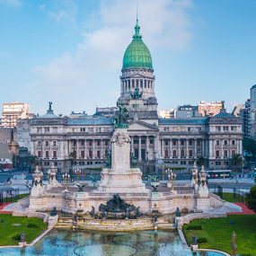 Argentine National Congress Building in Buenos Aires, Argentina.