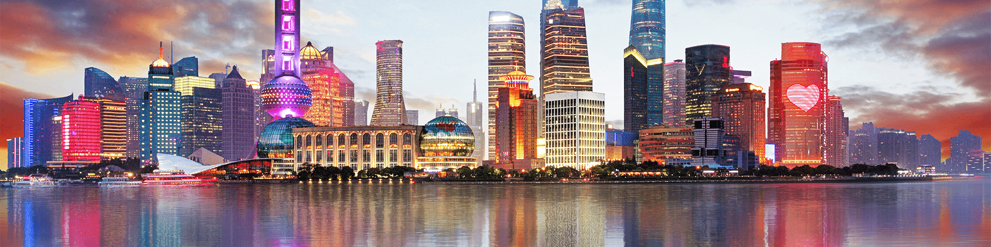 Panoramic view of Guangzhou, China