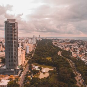 aerial view of Santo Domingo, Dominican Republic