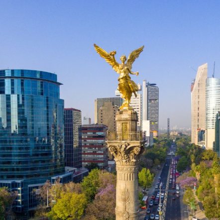 Ángel de la Independencia, Mexico