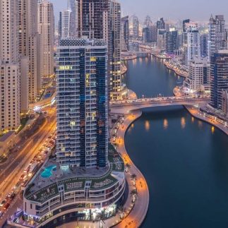 Dubai Marina canal, UAE