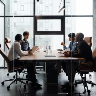 Office meeting