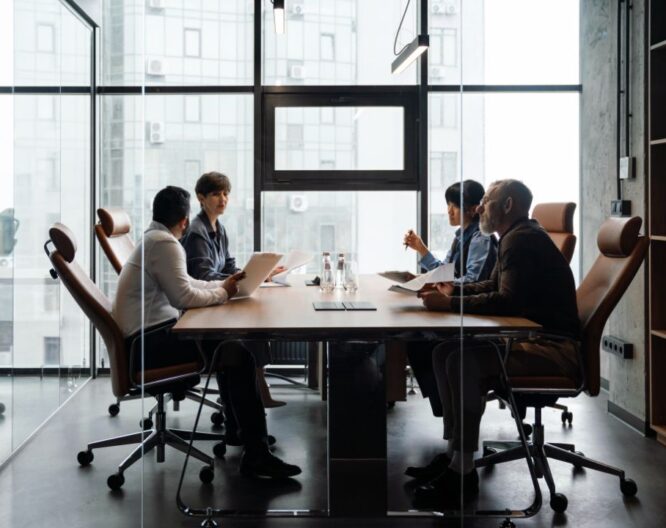 Office meeting