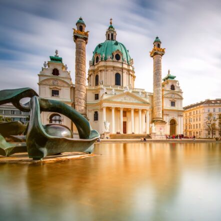 St. Charles church in Vienna, Austria