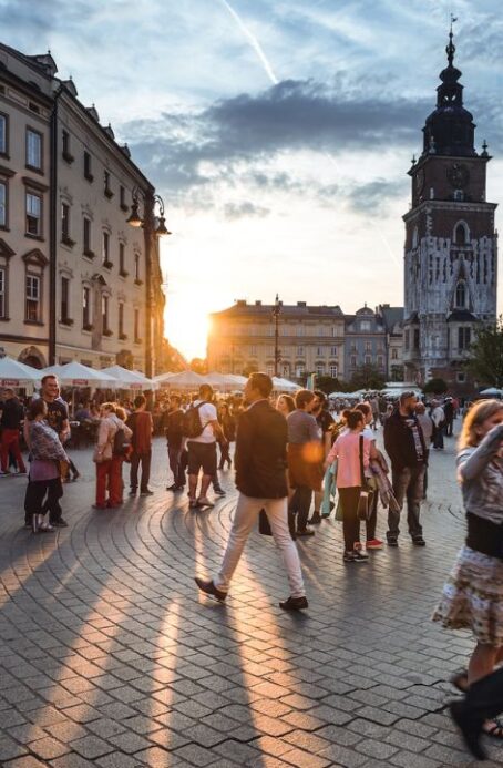 Poland streetscape